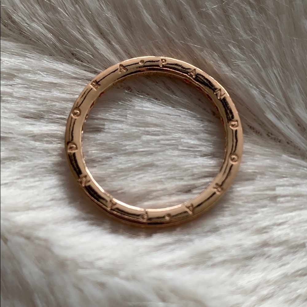Rose Gold Signature Hearts Ring